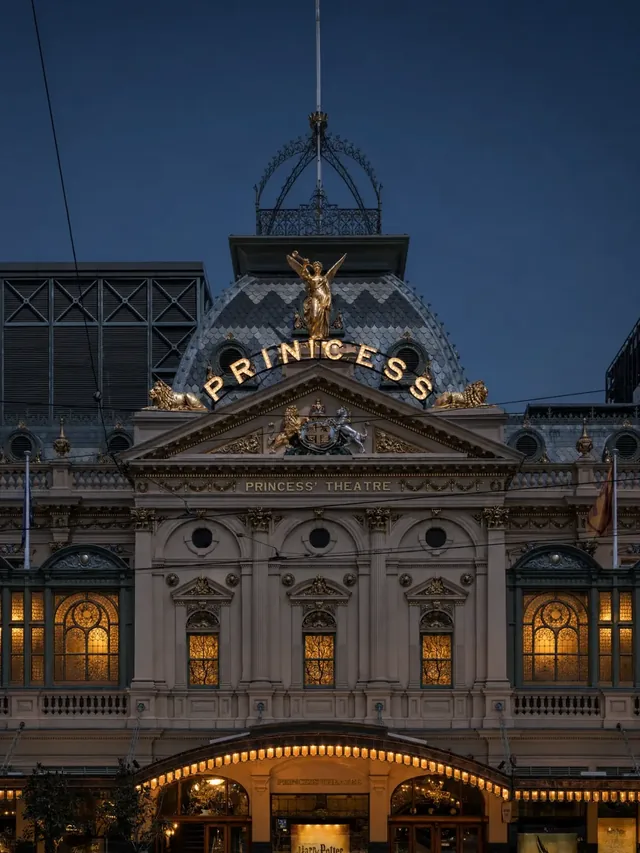 The Princess Theatre on Spring Street, Melbourne