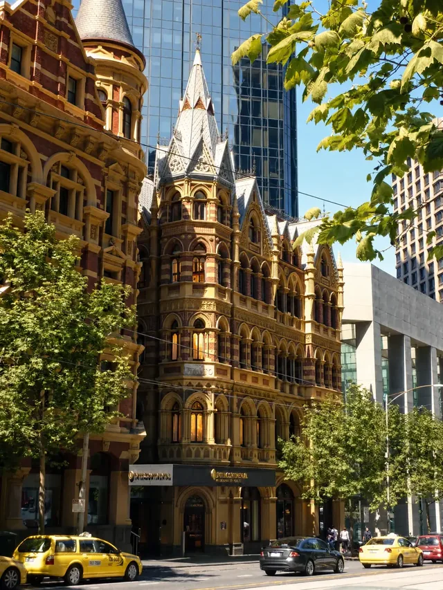 The Rialto on Collins Street, at the west end of Melbourne's CBD